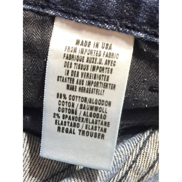 Lucky Brand Gene Montesano Flared Denim Jeans Vintage Inspired Bootcut Womens Sz - Picture 9 of 10